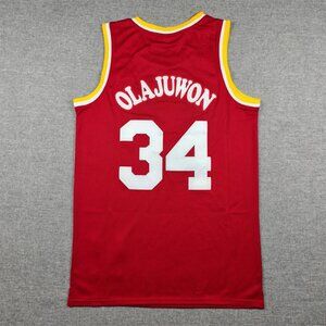 Houston Rockets Hakeem Olajuwon #34 Men's Basketball Jersey